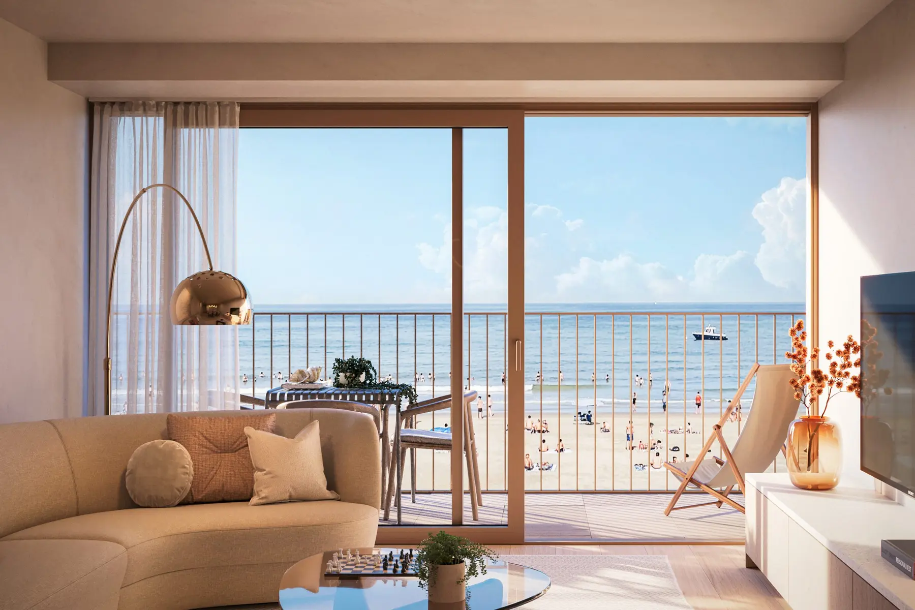 new-build on the zeedijk in Knokke-Heist